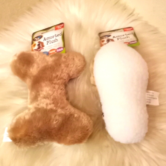 Leopard Plush Set of Dog π Toys - Picture 3 of 7